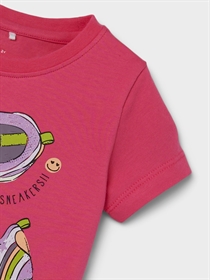NAME IT T-shirt Med 3D Print Kathine Pink Flambé